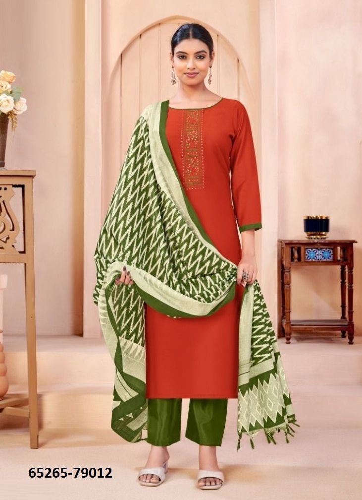 EVANKA 15 - Catalog # 65265 (Set of 12 Readymade Salwar Suits) EVANKA 15 - Catalog # 65265 (Set of 12 Readymade Salwar Suits)