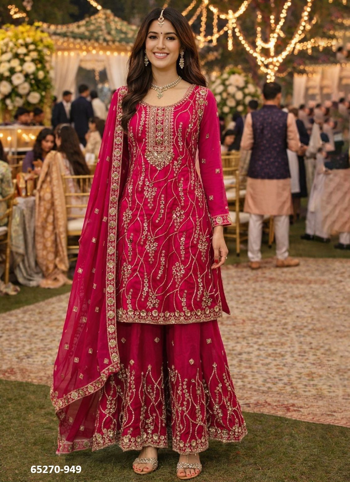 ROSE - Catalog # 65270 (Set of 2 Readymade Salwar Suits) ROSE - Catalog # 65270 (Set of 2 Readymade Salwar Suits)