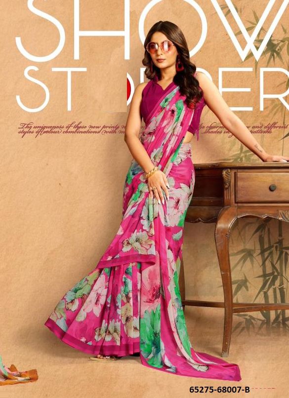 SHOW STOPPER - Catalog # 65275 (Set of 16 Sarees)