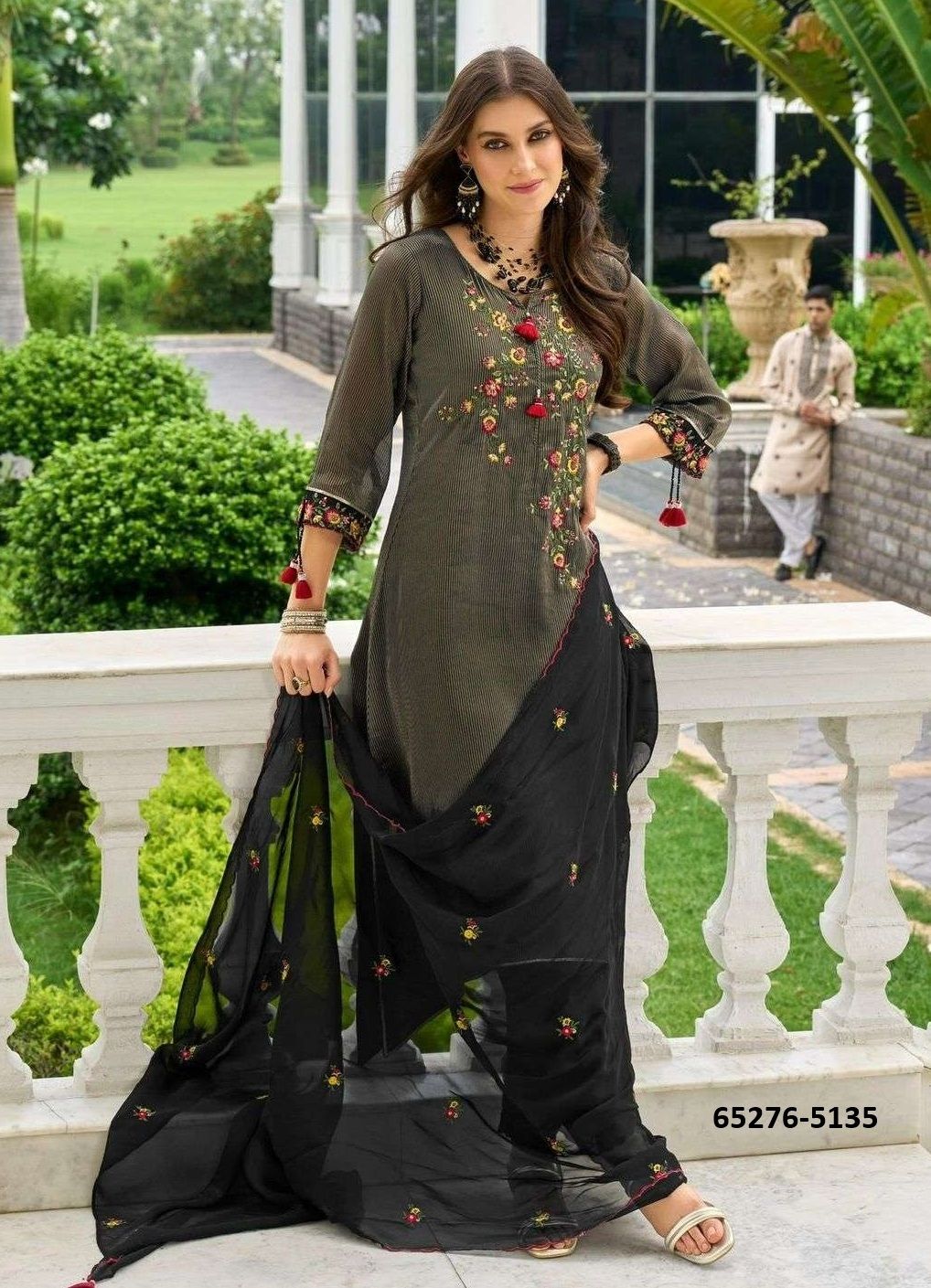 SAHELI - Catalog # 65276 (Set of 6 Readymade Salwar Suits)