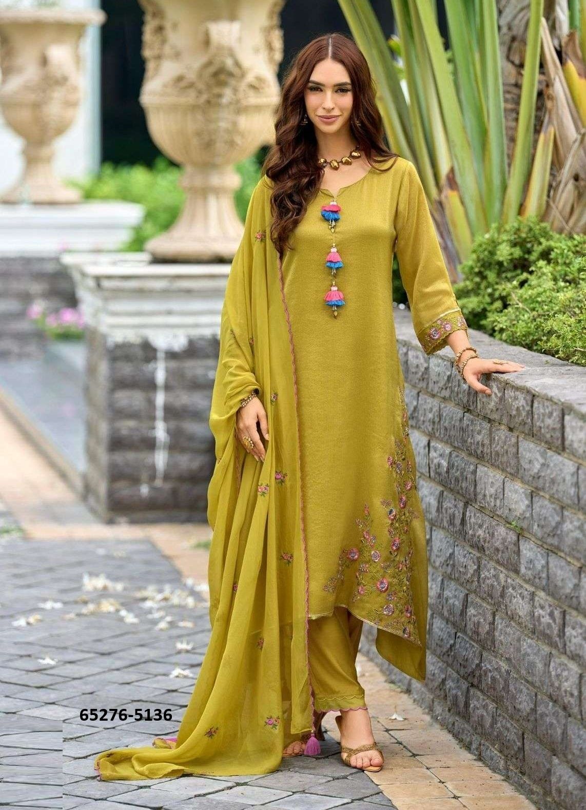 SAHELI - Catalog # 65276 (Set of 6 Readymade Salwar Suits)