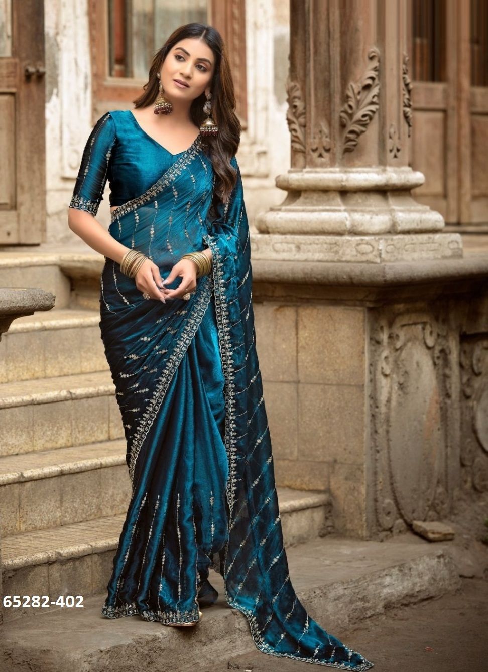 NOOR 4 - Catalog # 65282 (Set of 6 Sarees)