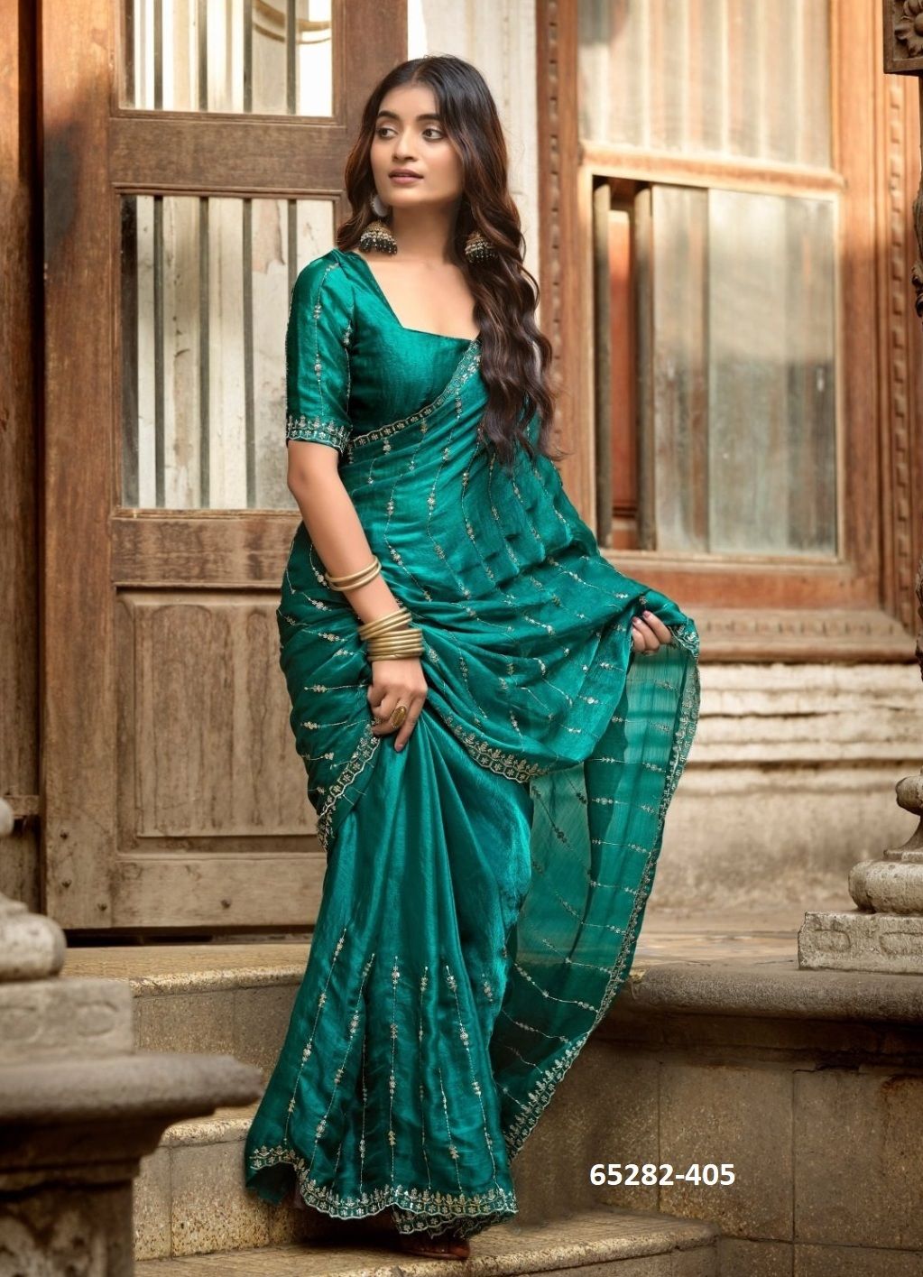 NOOR 4 - Catalog # 65282 (Set of 6 Sarees)