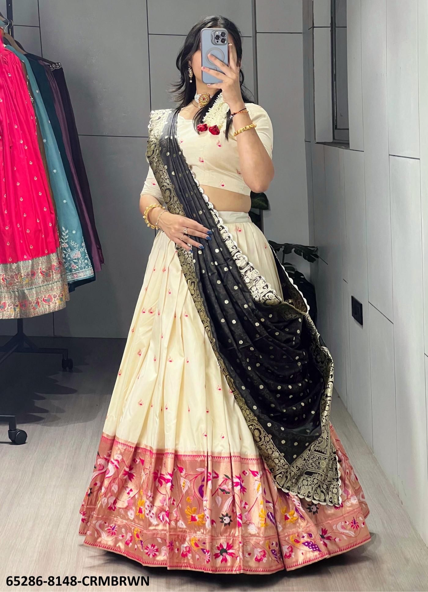 SERIES 8148 - Catalog # 65286 (Set of 4 Semi-Stitched Lehengas) SERIES 8148 - Catalog # 65286 (Set of 4 Semi-Stitched Lehengas)