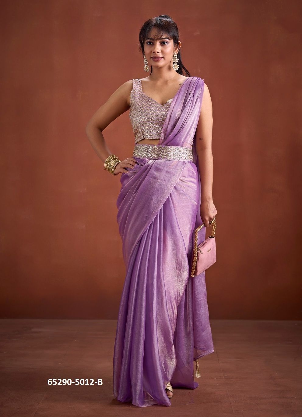 SERIES 5012 - Catalog # 65290 (Set of 6 Sarees)