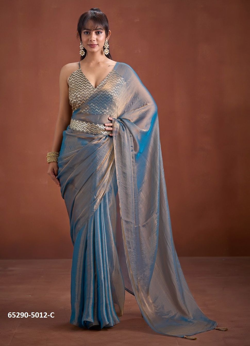 SERIES 5012 - Catalog # 65290 (Set of 6 Sarees)