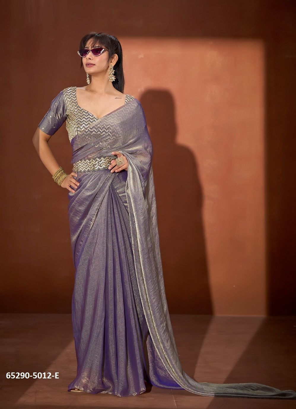 SERIES 5012 - Catalog # 65290 (Set of 6 Sarees)
