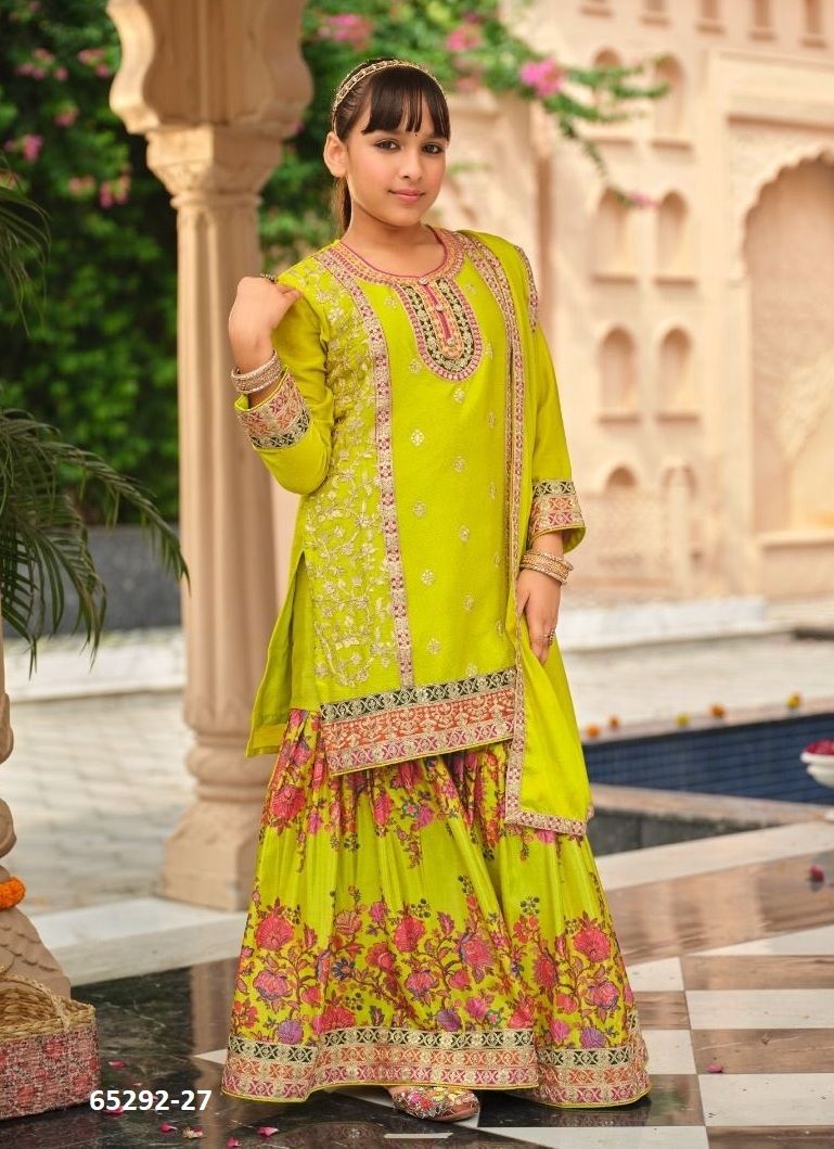 LITTLE QUEEN - Catalog # 65292 (Set of 3 Readymade Salwar Suits) LITTLE QUEEN - Catalog # 65292 (Set of 3 Readymade Salwar Suits)