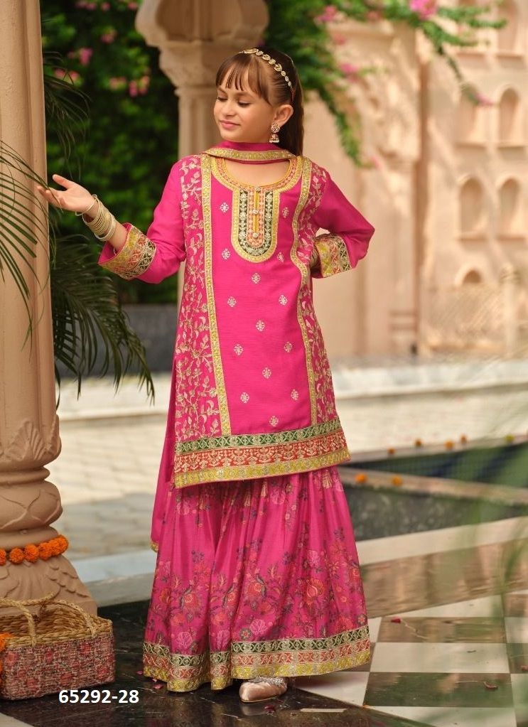 LITTLE QUEEN - Catalog # 65292 (Set of 3 Readymade Salwar Suits) LITTLE QUEEN - Catalog # 65292 (Set of 3 Readymade Salwar Suits)