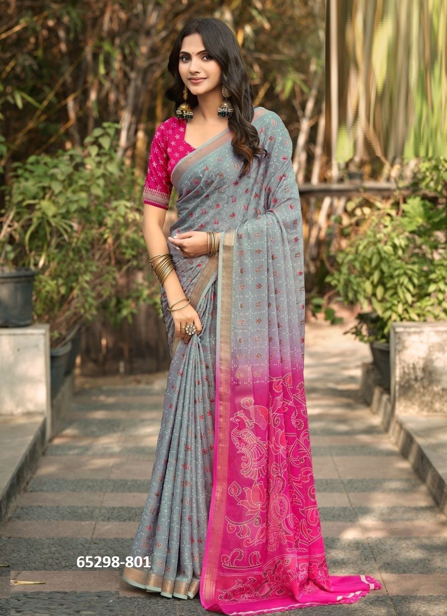 DASTOOR 8 - Catalog # 65298 (Set of 8 Sarees) DASTOOR 8 - Catalog # 65298 (Set of 8 Sarees)