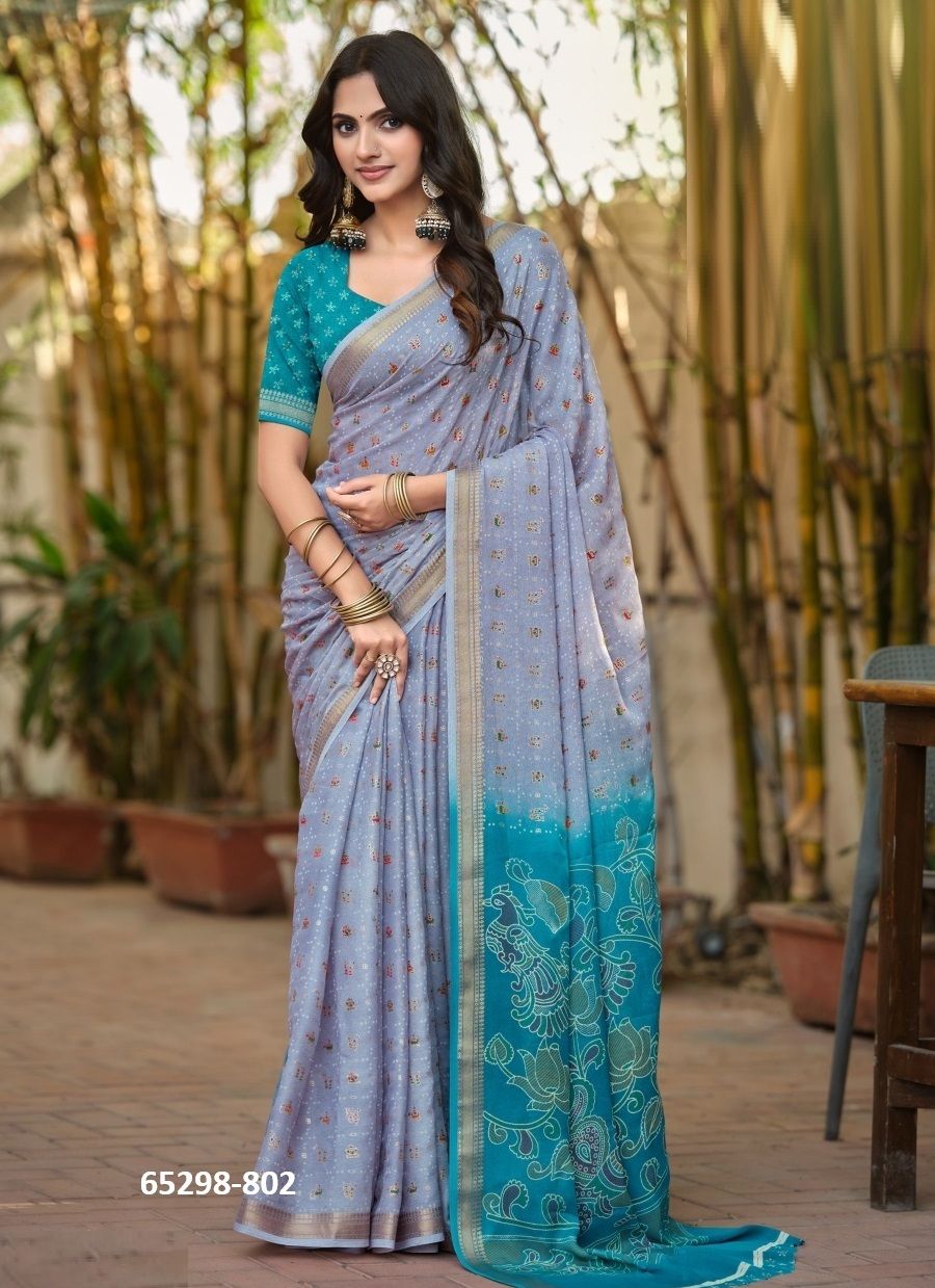 DASTOOR 8 - Catalog # 65298 (Set of 8 Sarees) DASTOOR 8 - Catalog # 65298 (Set of 8 Sarees)