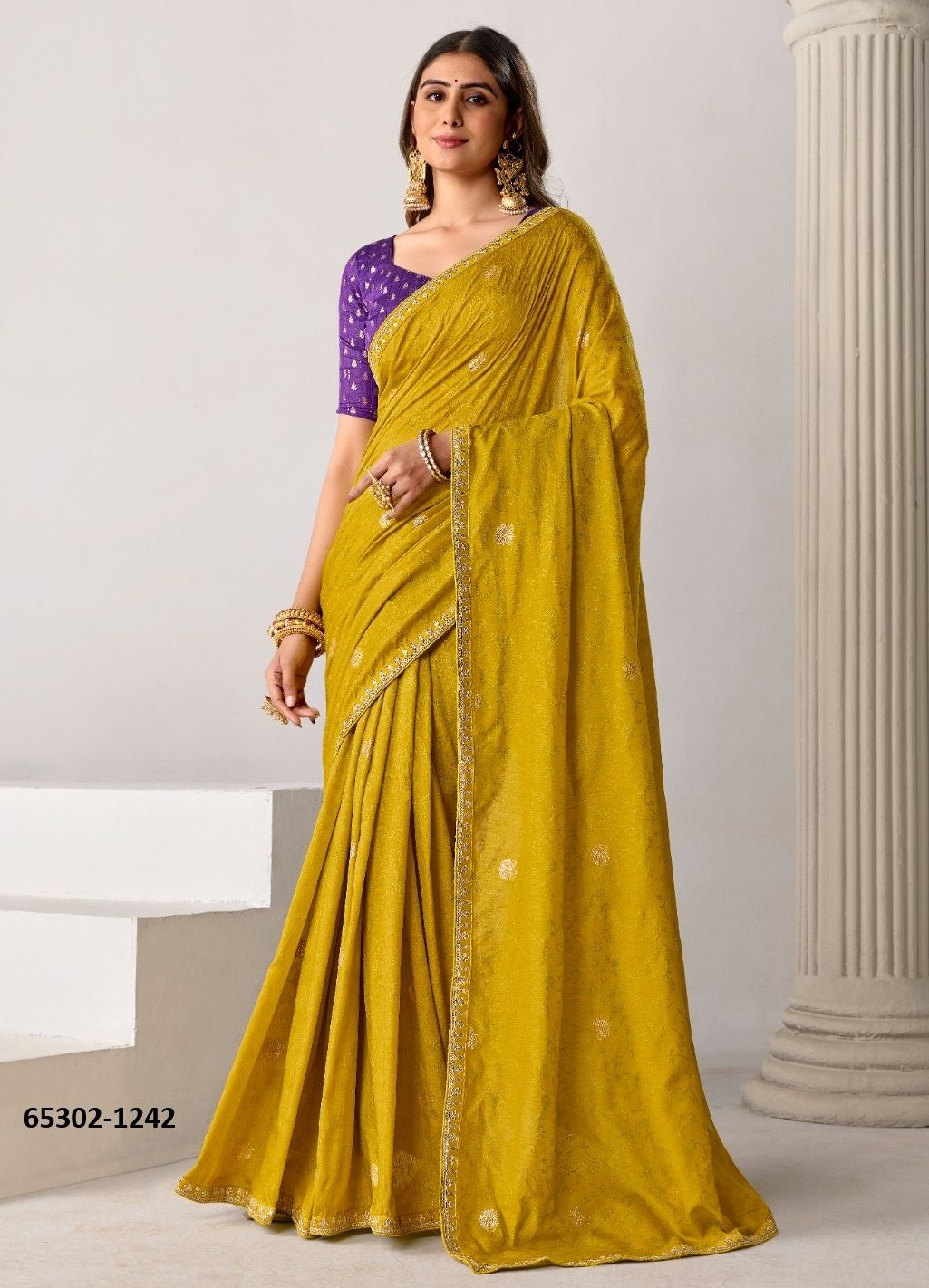 VISHMI - Catalog # 65302 (Set of 10 Sarees) VISHMI - Catalog # 65302 (Set of 10 Sarees)