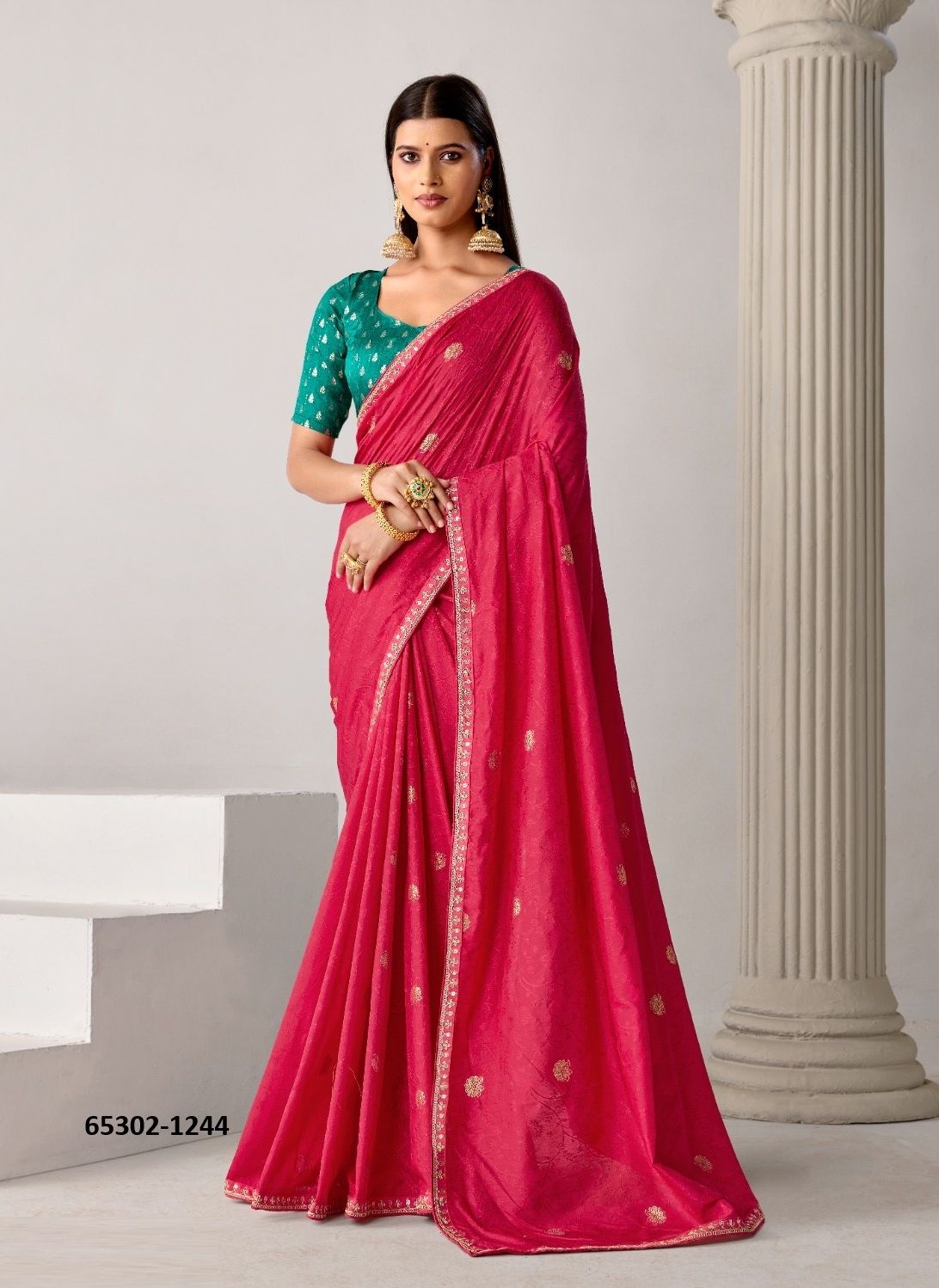 VISHMI - Catalog # 65302 (Set of 10 Sarees) VISHMI - Catalog # 65302 (Set of 10 Sarees)