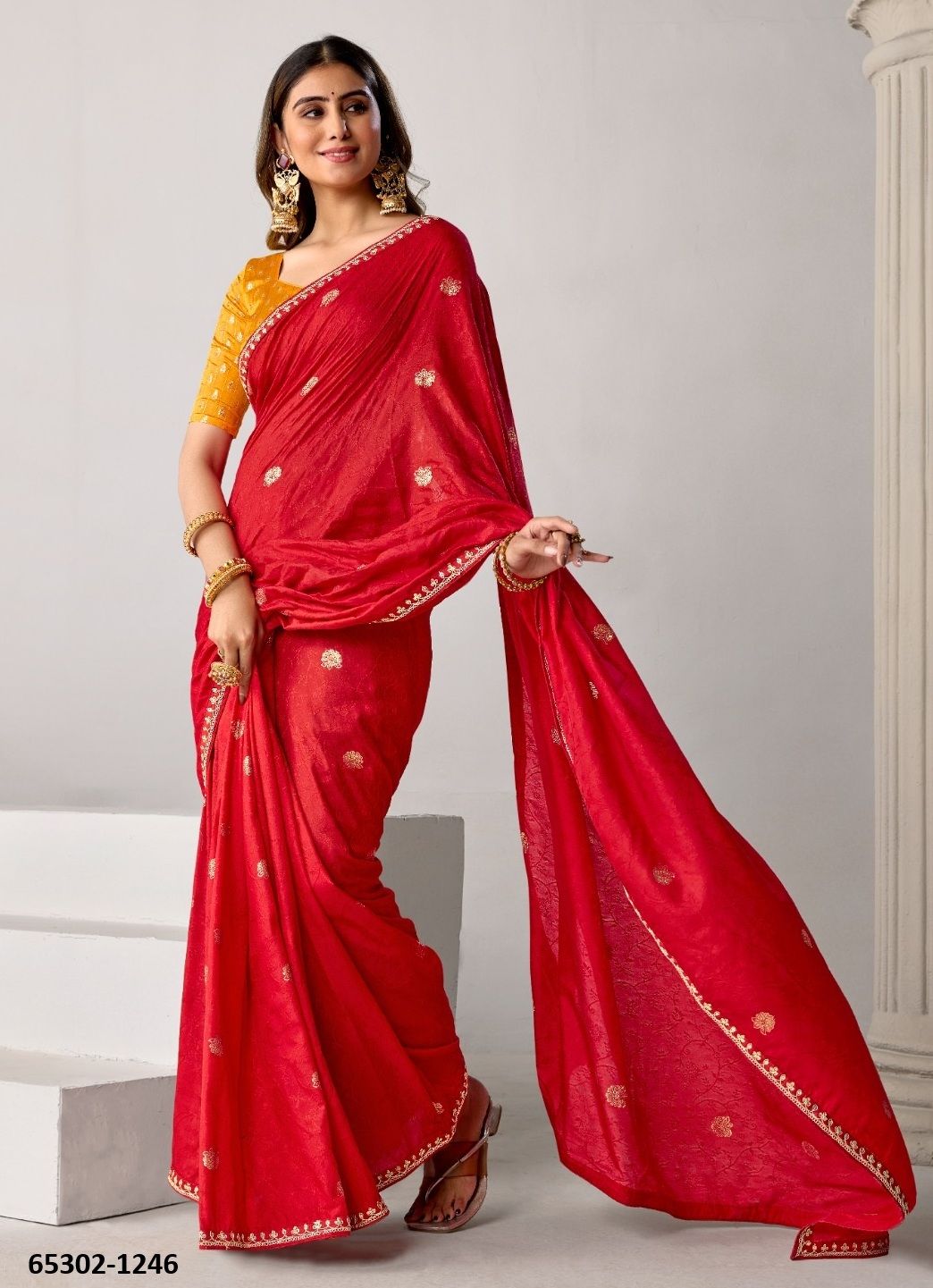 VISHMI - Catalog # 65302 (Set of 10 Sarees) VISHMI - Catalog # 65302 (Set of 10 Sarees)