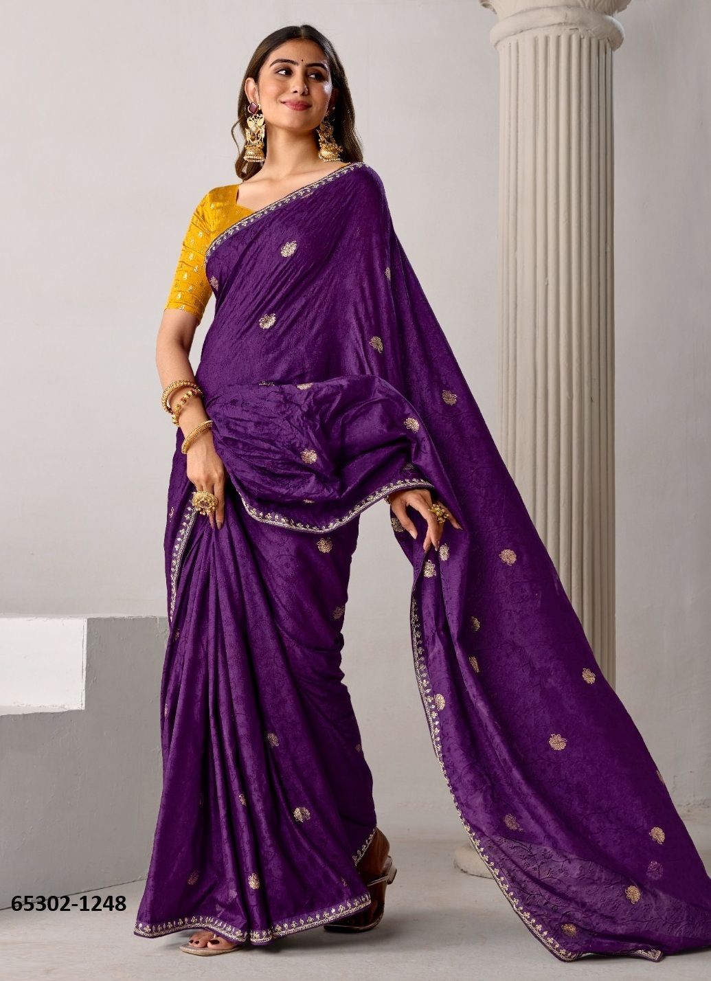 VISHMI - Catalog # 65302 (Set of 10 Sarees) VISHMI - Catalog # 65302 (Set of 10 Sarees)
