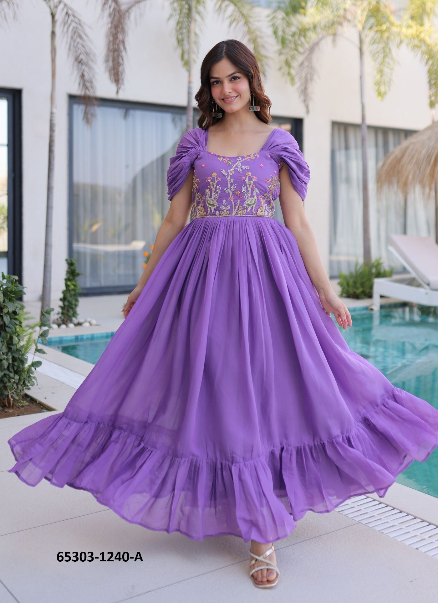 SERIES 1240 - Catalog # 65303 (Set of 2 Readymade Gowns) SERIES 1240 - Catalog # 65303 (Set of 2 Readymade Gowns)