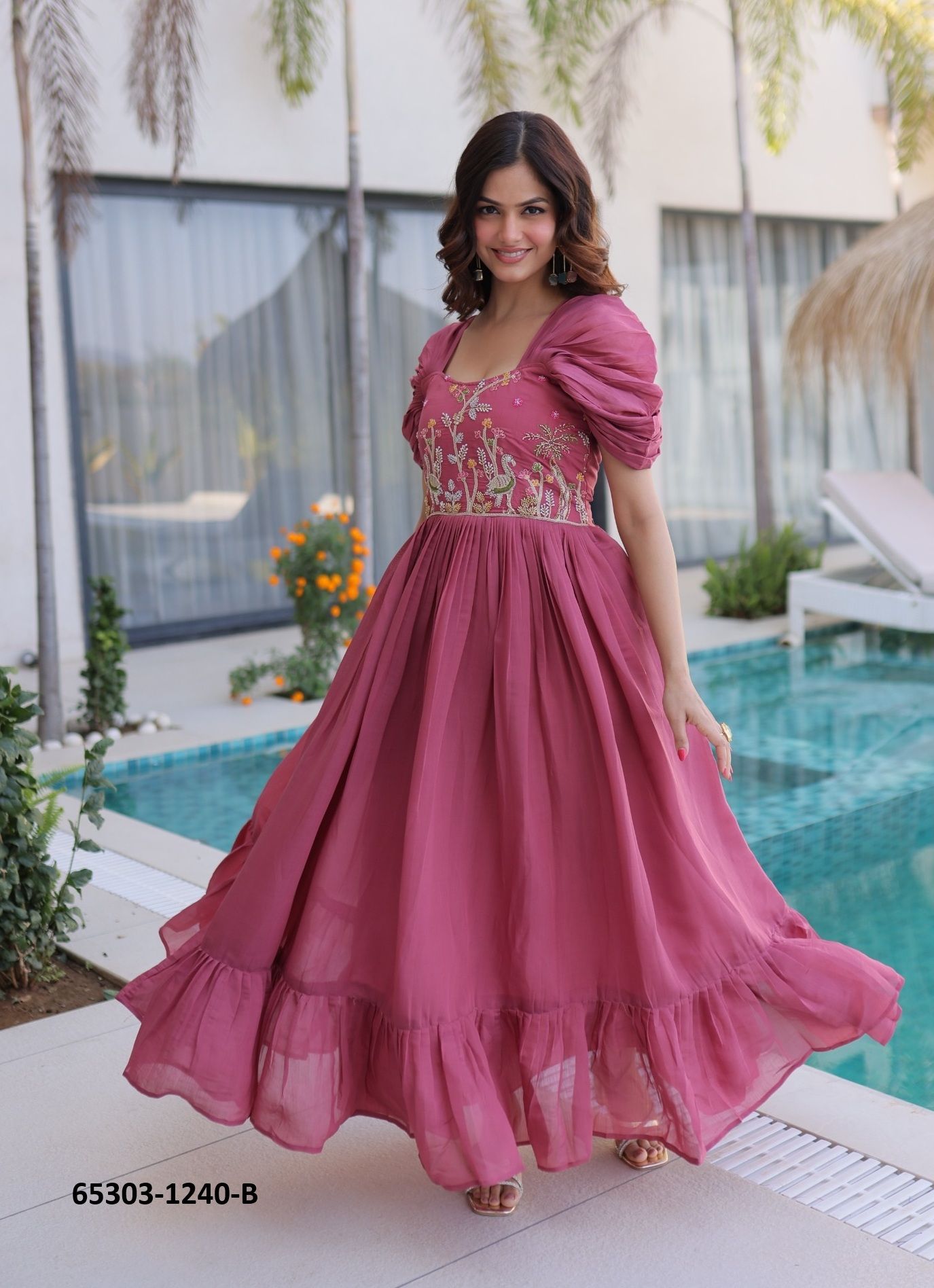 SERIES 1240 - Catalog # 65303 (Set of 2 Readymade Gowns) SERIES 1240 - Catalog # 65303 (Set of 2 Readymade Gowns)