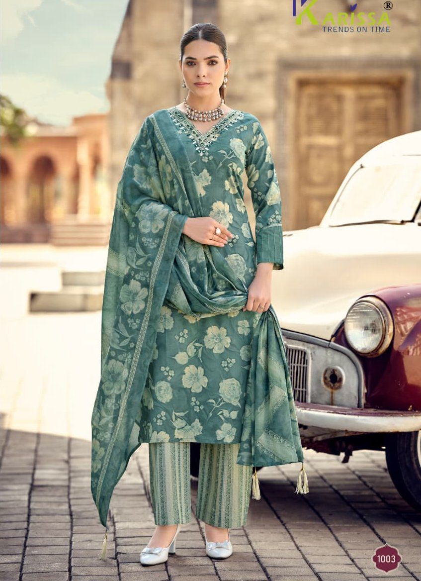 SUMMER VIBES - Catalog # 65307 (Set of 6 Readymade Salwar Suits)