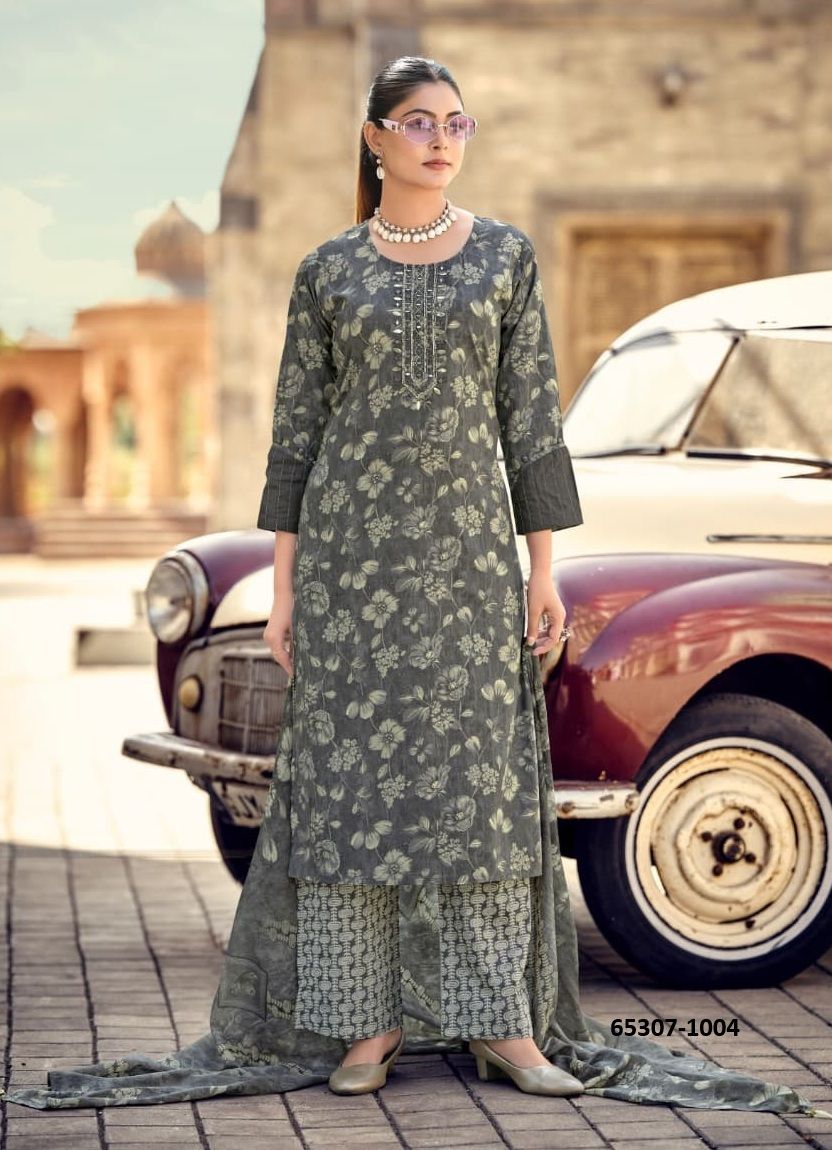 SUMMER VIBES - Catalog # 65307 (Set of 6 Readymade Salwar Suits)