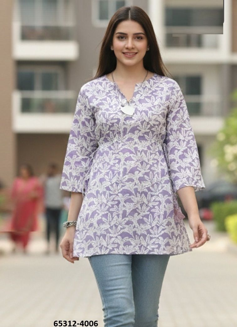 KAYA - Catalog # 65312 (Set of 7 Readymade Women's Kurtis / Tops)