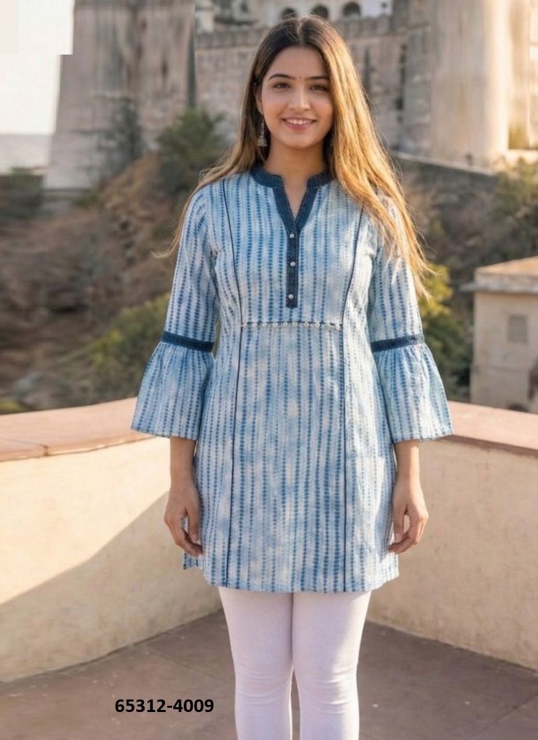KAYA - Catalog # 65312 (Set of 7 Readymade Women's Kurtis / Tops)
