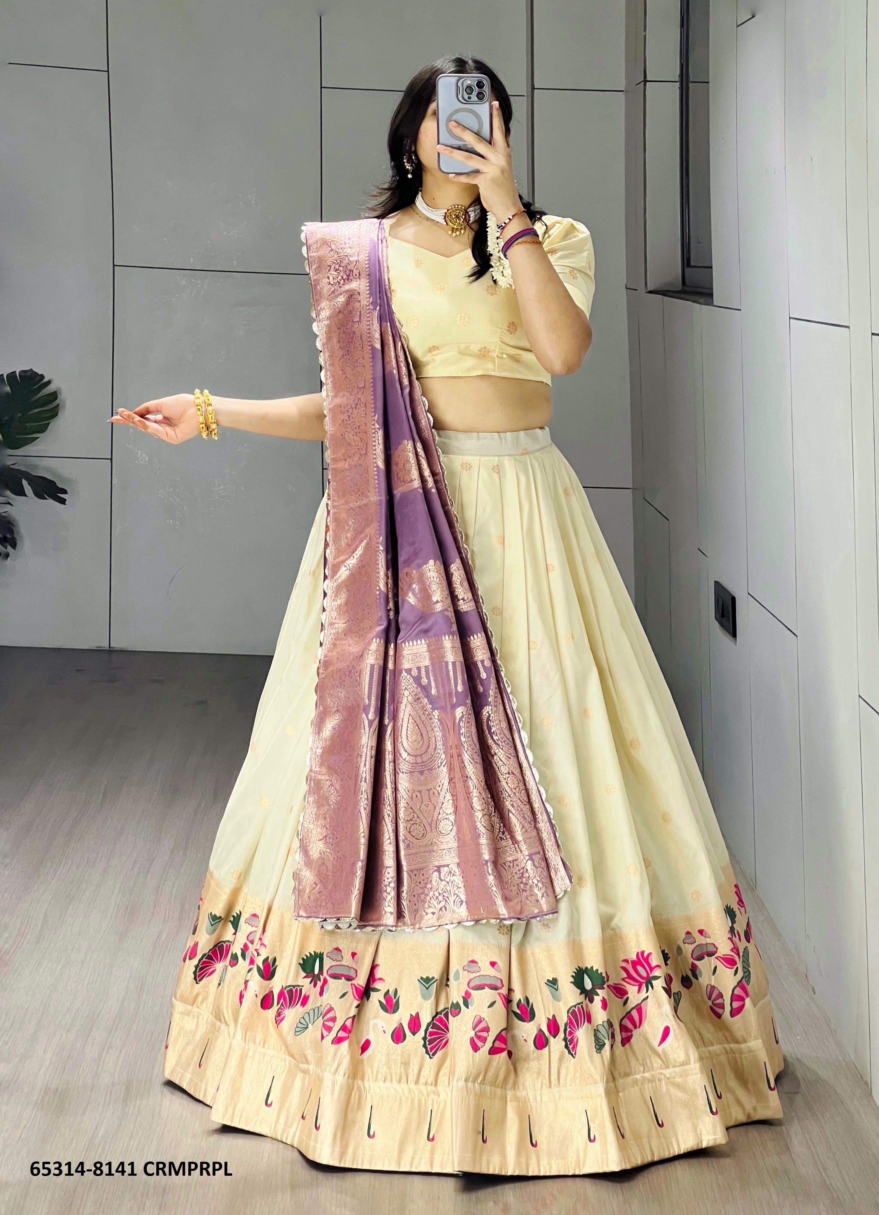 SERIES 8141 - Catalog # 65314 (Set of 4 Semi-Stitched Lehengas) SERIES 8141 - Catalog # 65314 (Set of 4 Semi-Stitched Lehengas)