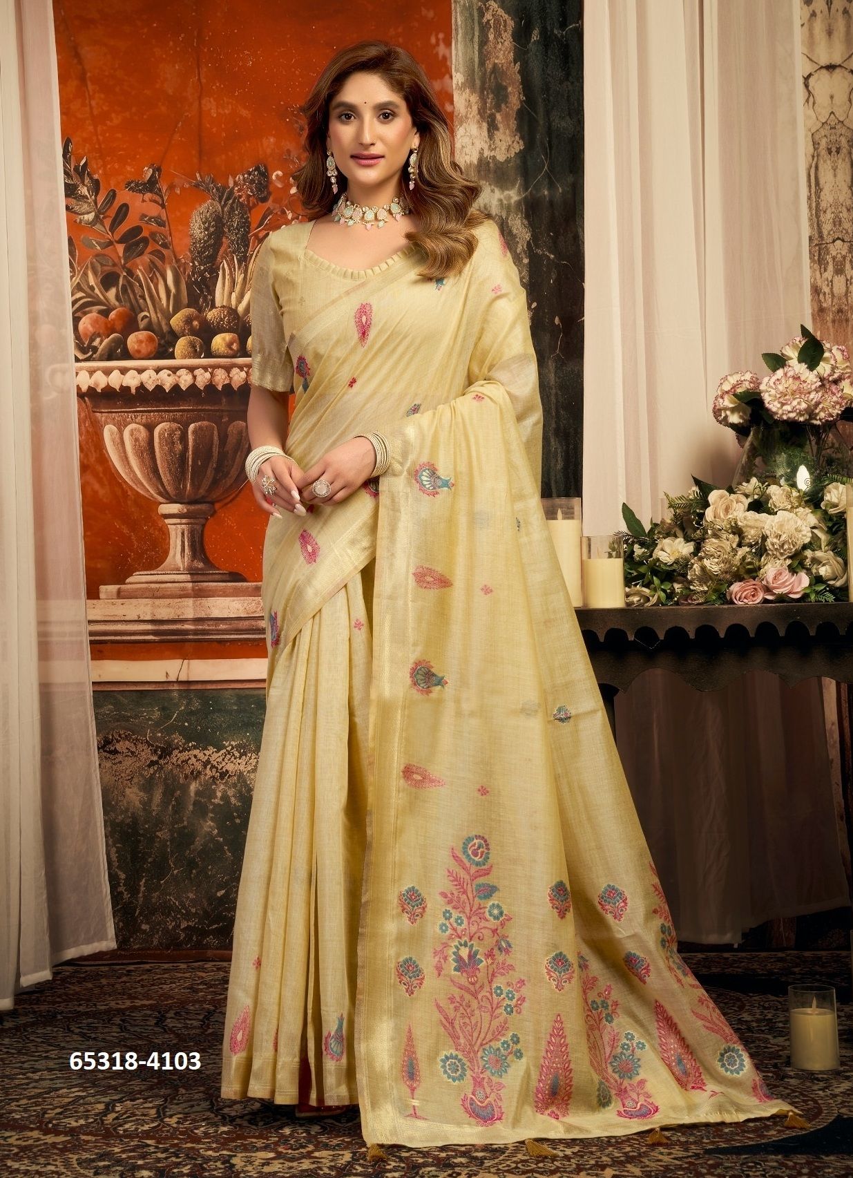 SEJAL - Catalog # 65318 (Set of 6 Sarees) SEJAL - Catalog # 65318 (Set of 6 Sarees)