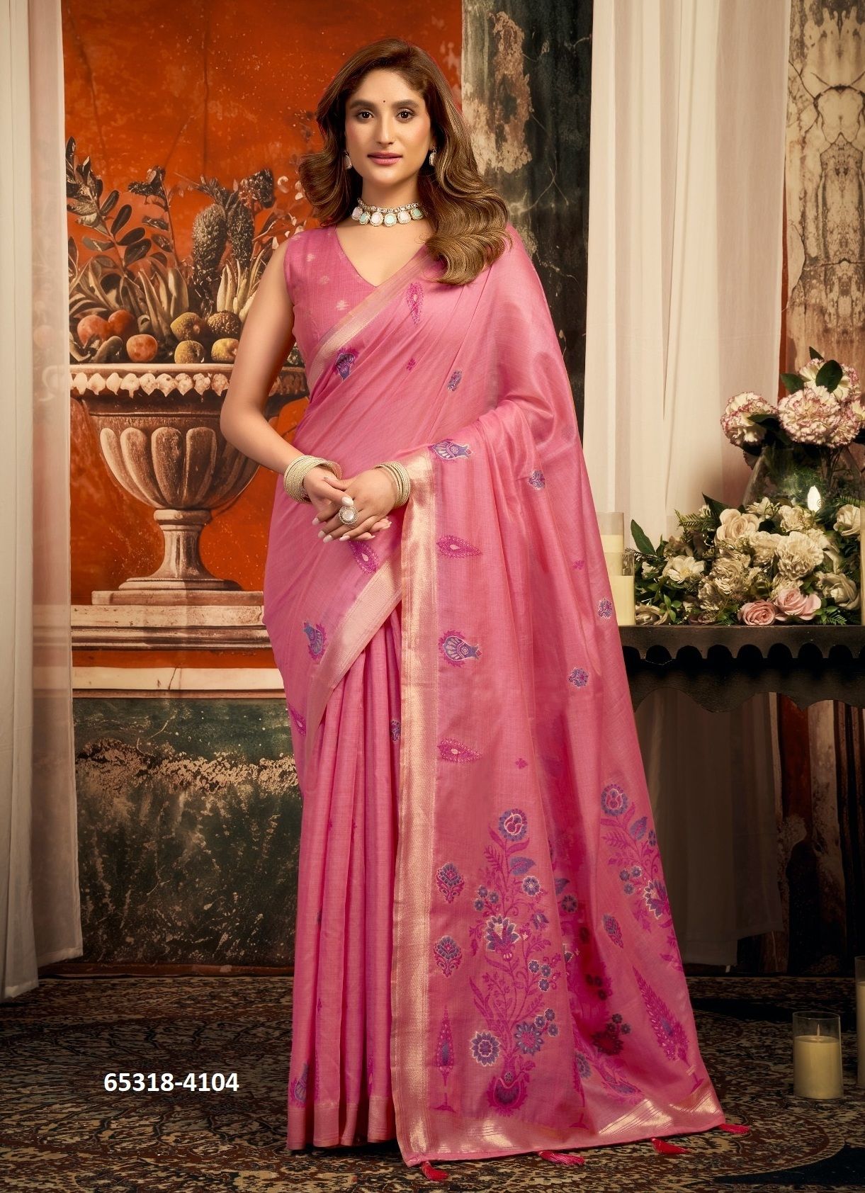 SEJAL - Catalog # 65318 (Set of 6 Sarees) SEJAL - Catalog # 65318 (Set of 6 Sarees)