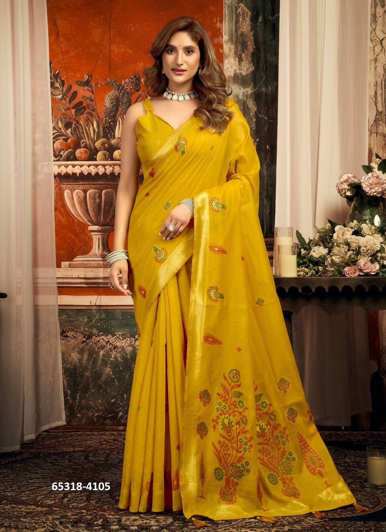 SEJAL - Catalog # 65318 (Set of 6 Sarees) SEJAL - Catalog # 65318 (Set of 6 Sarees)