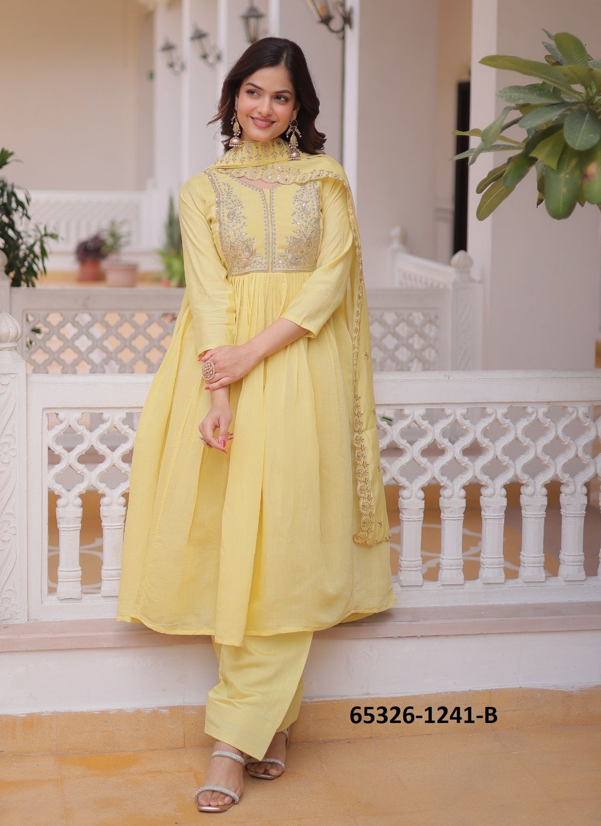 SERIES 1241 - Catalog # 65326 (Set of 2 Readymade Salwar Suits)