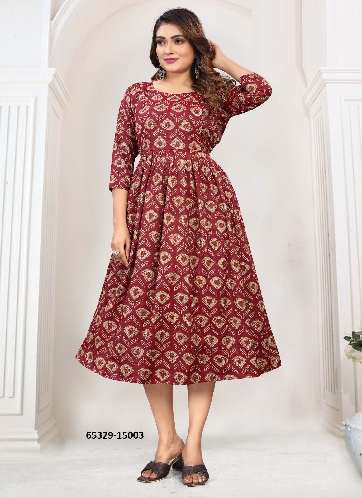 HAPPINESS 15 - Catalog # 65329 (Set of 4 Readymade Women's Kurtis / Tops) HAPPINESS 15 - Catalog # 65329 (Set of 4 Readymade Women's Kurtis / Tops)