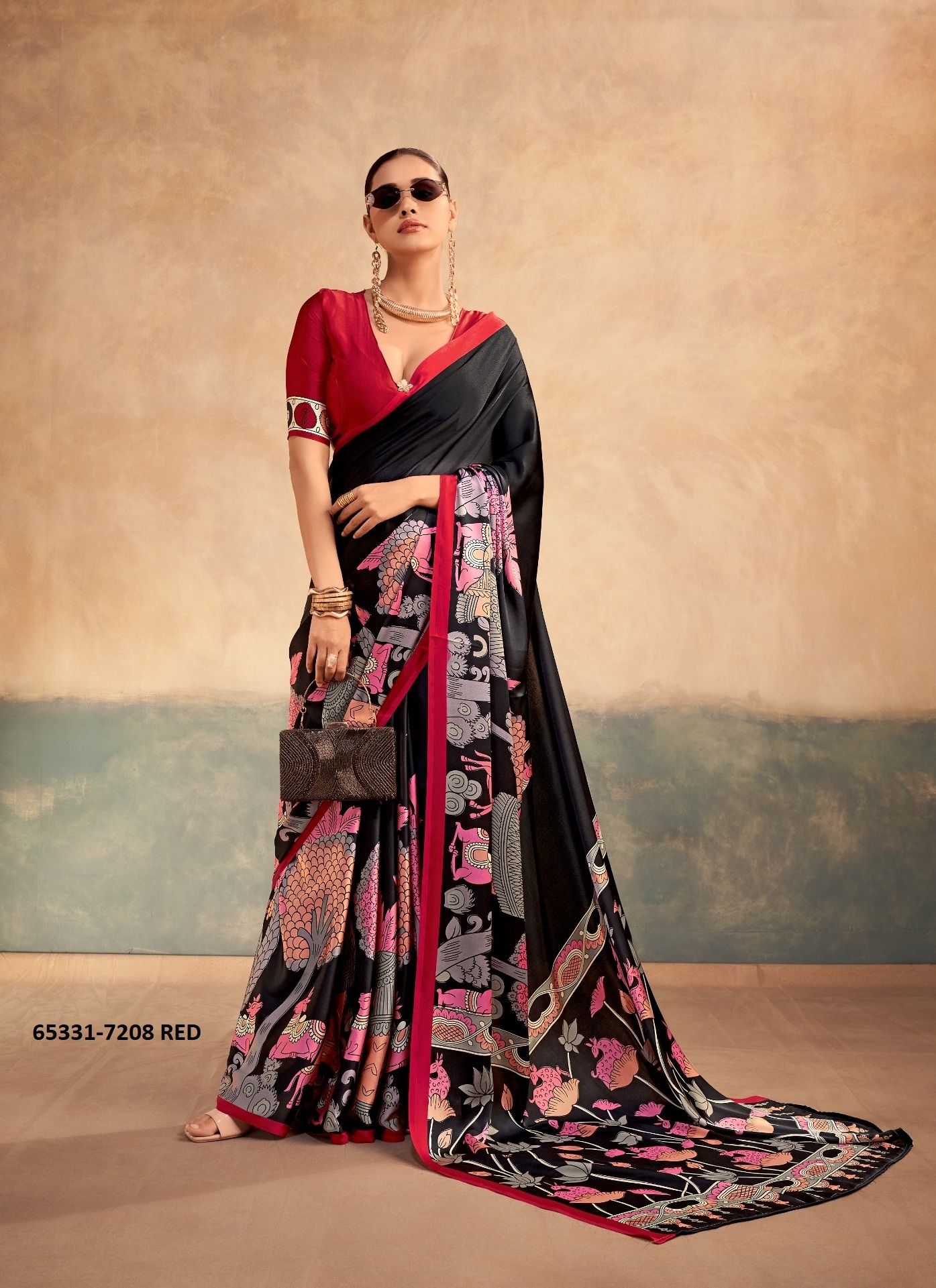 SAHITHYA 7208 - Catalog # 65331 (Set of 4 Sarees) SAHITHYA 7208 - Catalog # 65331 (Set of 4 Sarees)