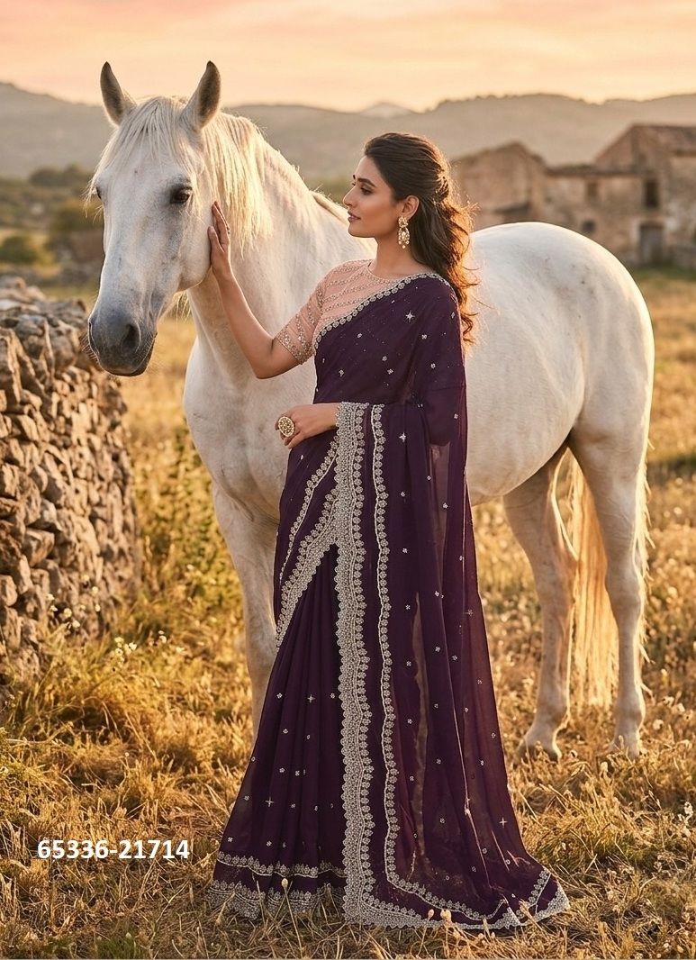 SERIES 21714 - Catalog # 65336 (Set of 9 Sarees) SERIES 21714 - Catalog # 65336 (Set of 9 Sarees)