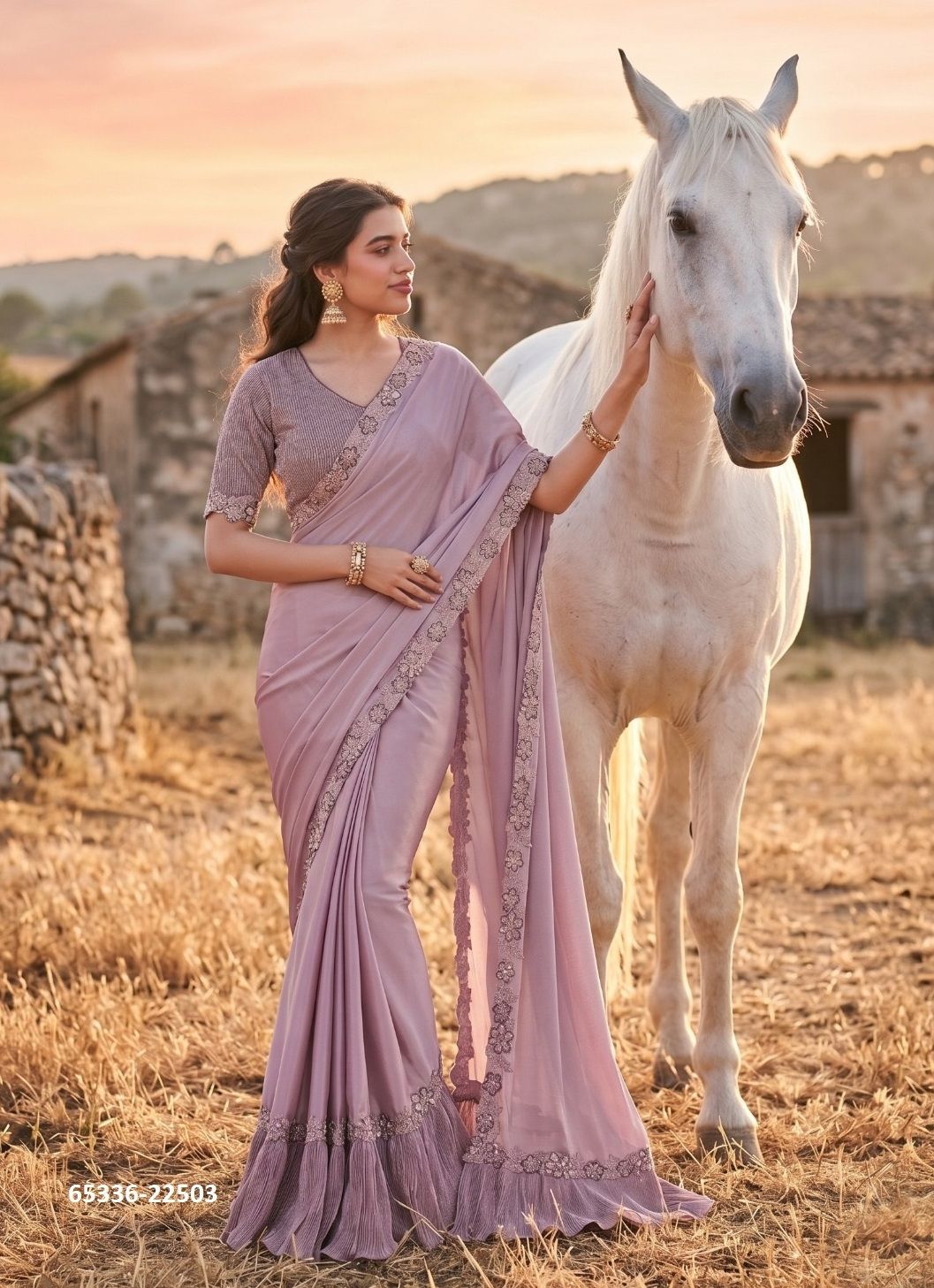 SERIES 21714 - Catalog # 65336 (Set of 9 Sarees) SERIES 21714 - Catalog # 65336 (Set of 9 Sarees)