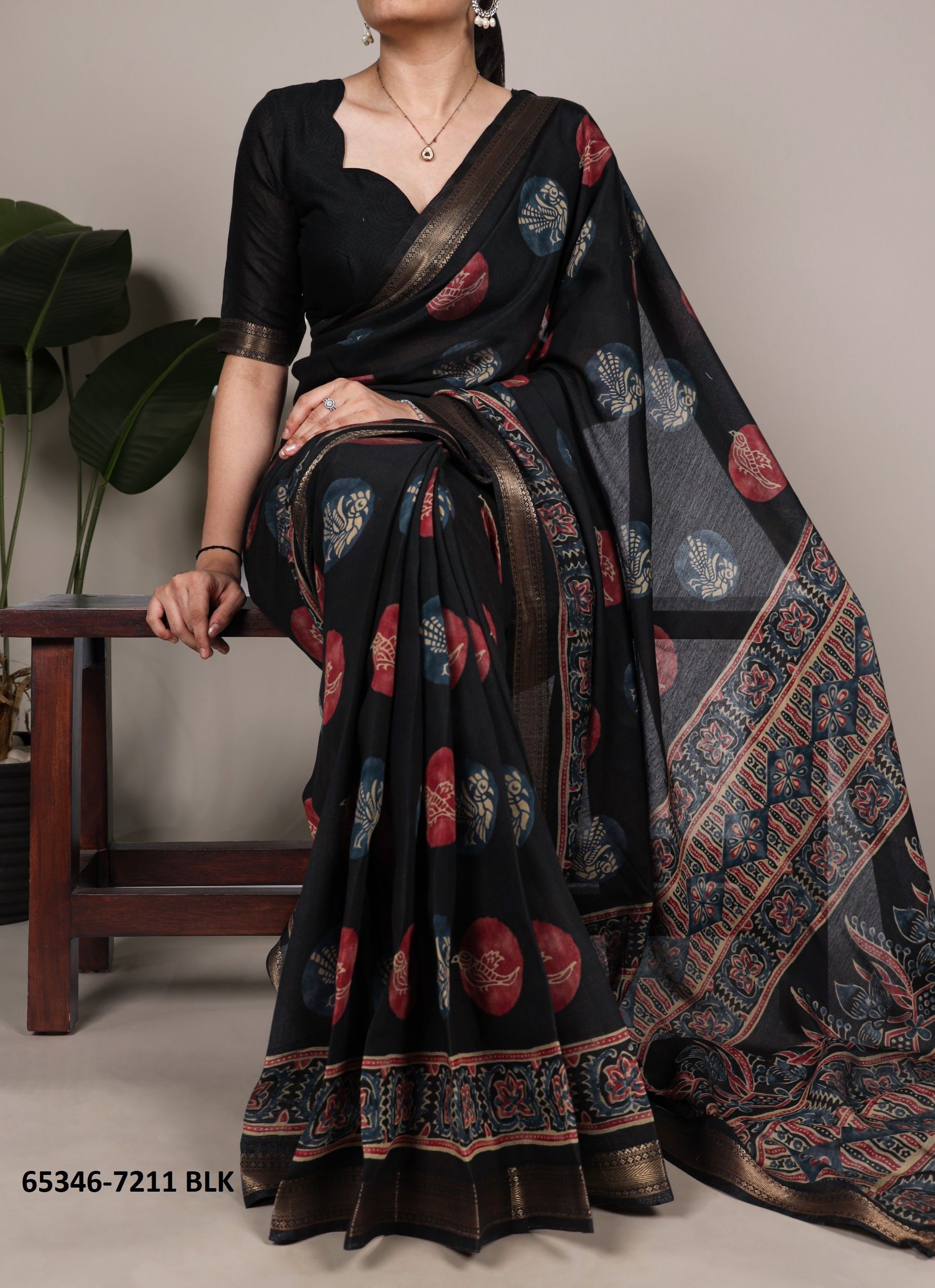 SERIES 7211 - Catalog # 65346 (Set of 4 Sarees) SERIES 7211 - Catalog # 65346 (Set of 4 Sarees)