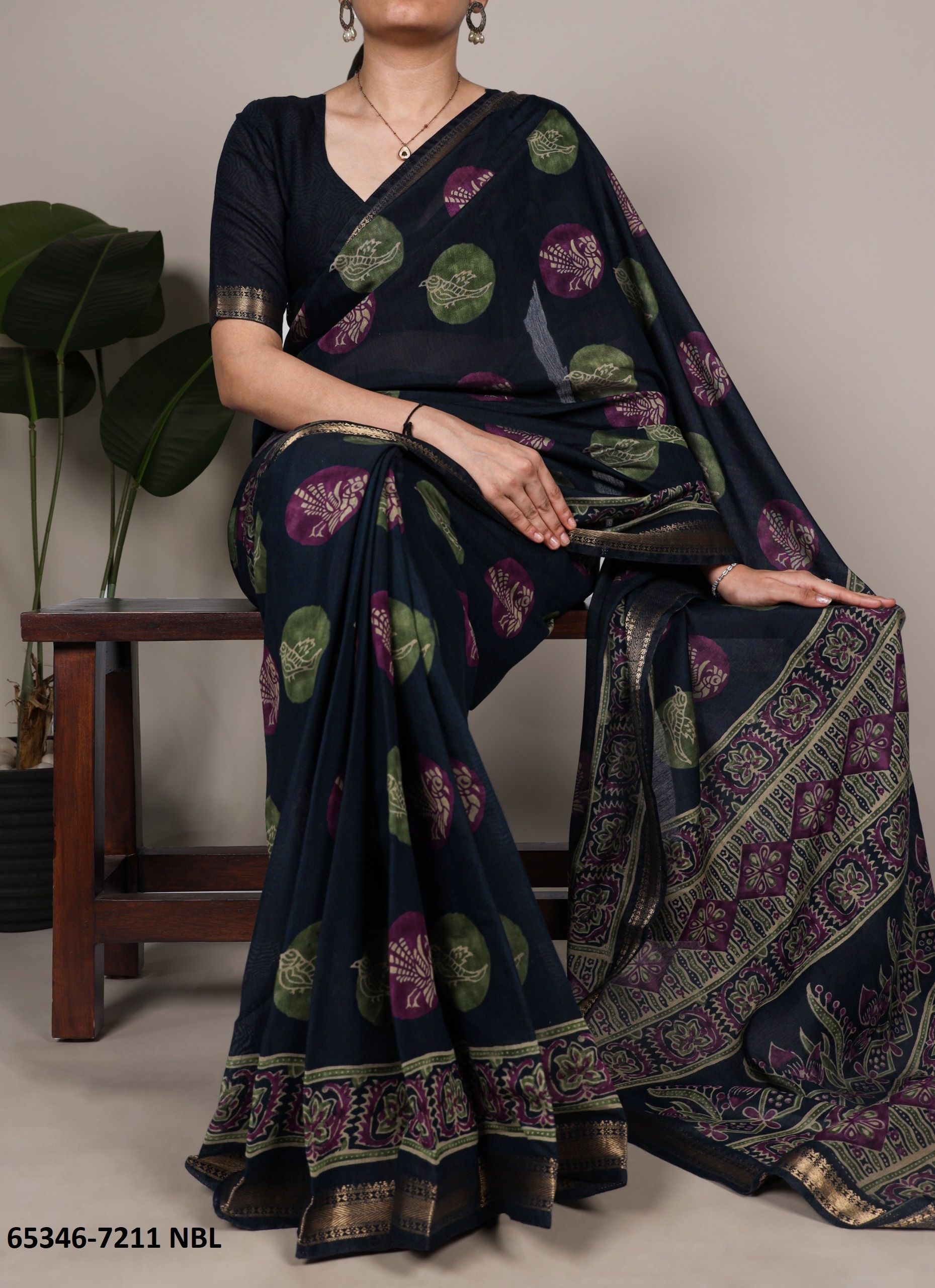 SERIES 7211 - Catalog # 65346 (Set of 4 Sarees) SERIES 7211 - Catalog # 65346 (Set of 4 Sarees)
