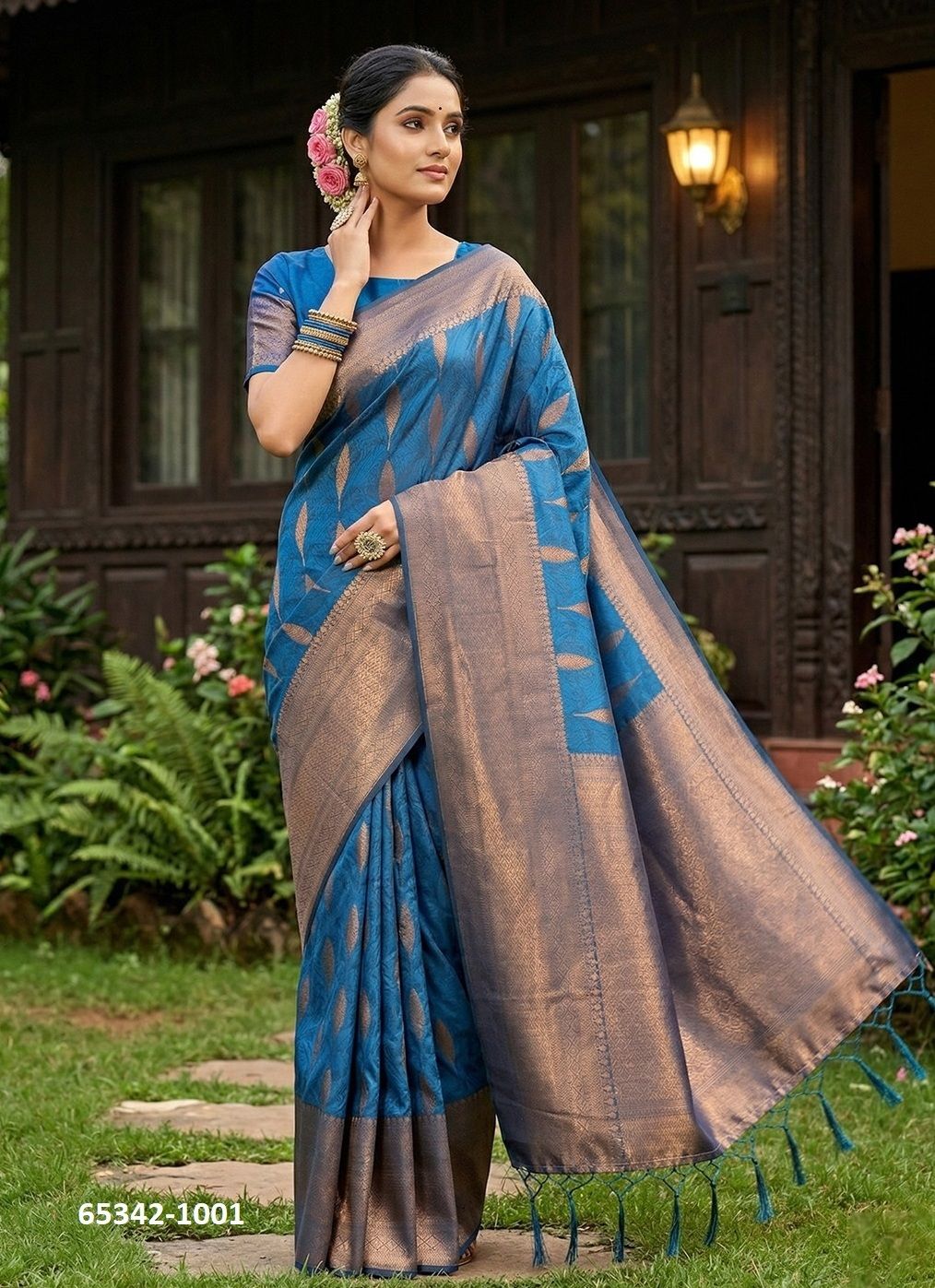 RAJSI SILK - Catalog # 65342 (Set of 6 Sarees) RAJSI SILK - Catalog # 65342 (Set of 6 Sarees)