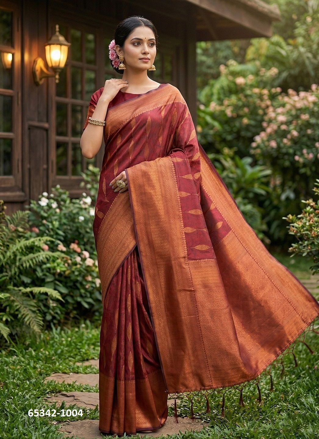 RAJSI SILK - Catalog # 65342 (Set of 6 Sarees) RAJSI SILK - Catalog # 65342 (Set of 6 Sarees)