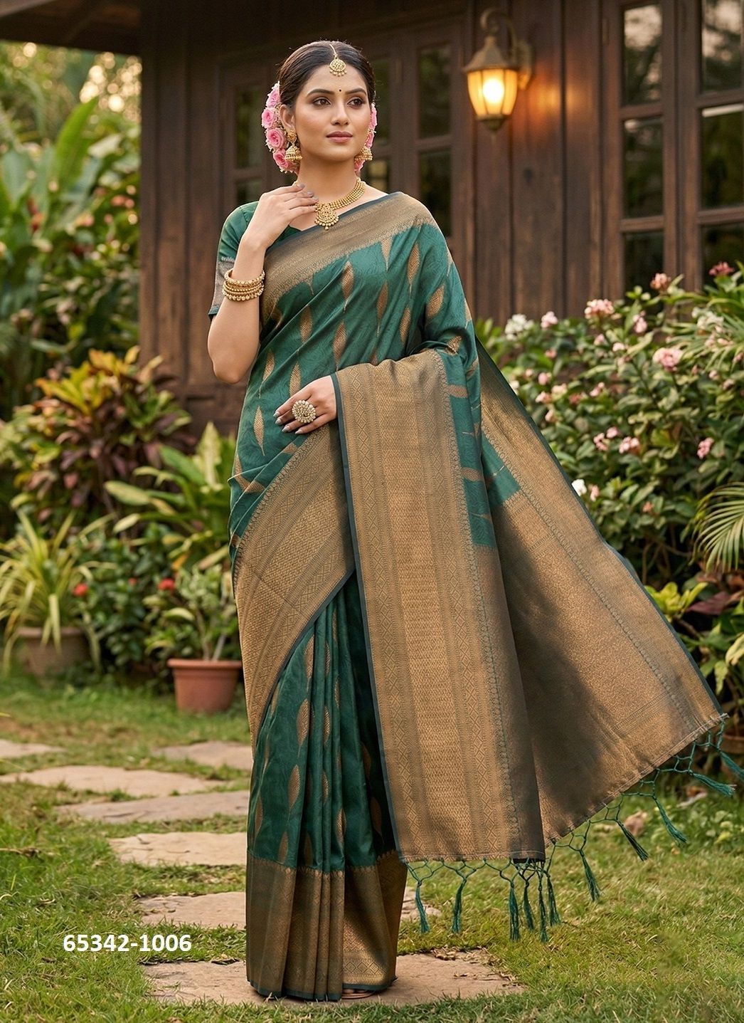 RAJSI SILK - Catalog # 65342 (Set of 6 Sarees) RAJSI SILK - Catalog # 65342 (Set of 6 Sarees)