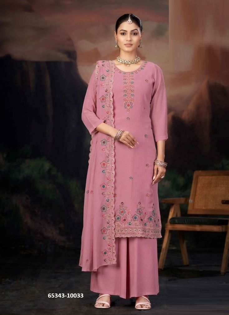 DWIJA - Catalog # 65343 (Set of 4 Semi-Stitched / Un-Stitched Suits) DWIJA - Catalog # 65343 (Set of 4 Semi-Stitched / Un-Stitched Suits)