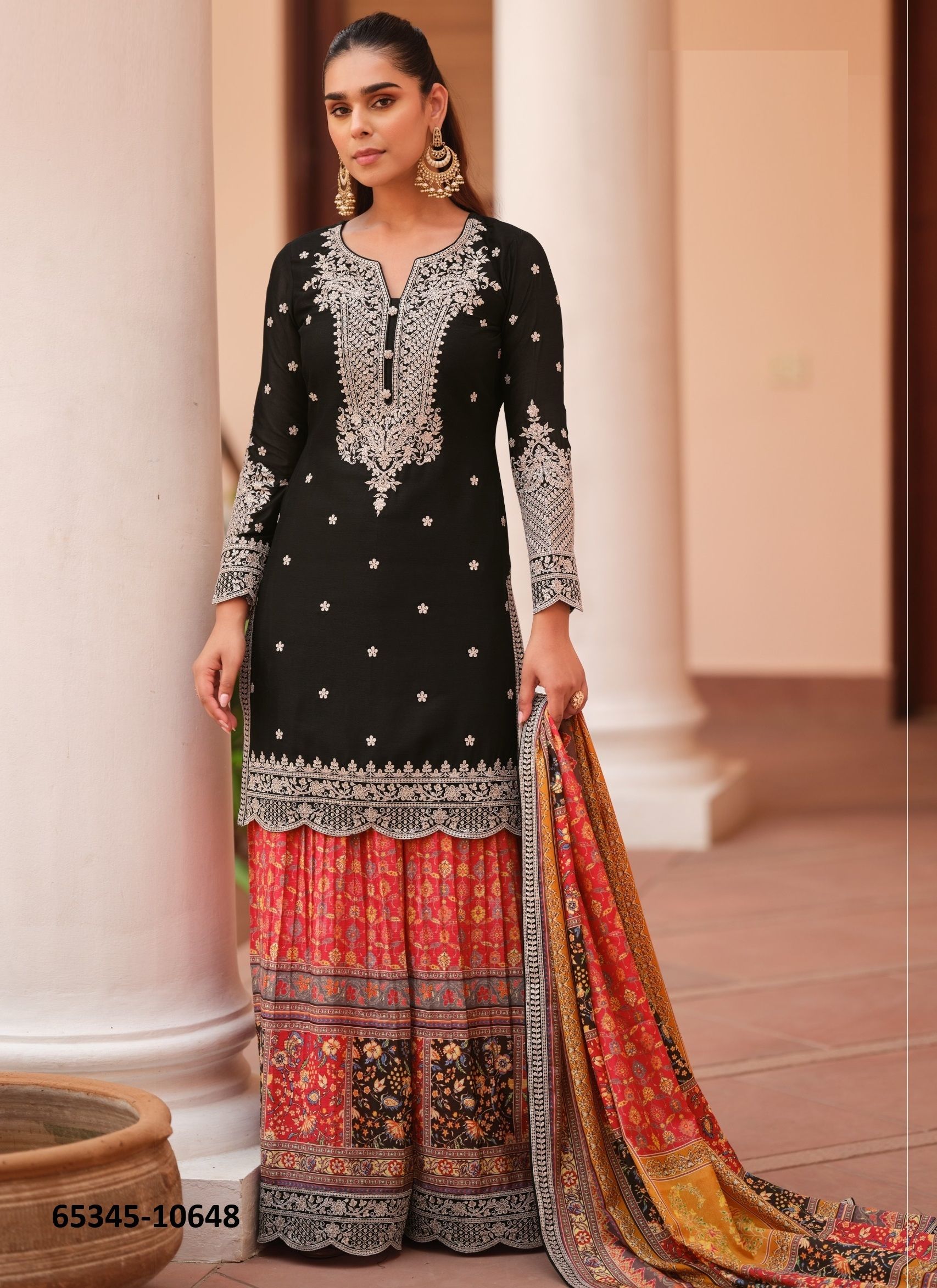 GURPREET - Catalog # 65345 (Set of 4 Readymade Salwar Suits) GURPREET - Catalog # 65345 (Set of 4 Readymade Salwar Suits)