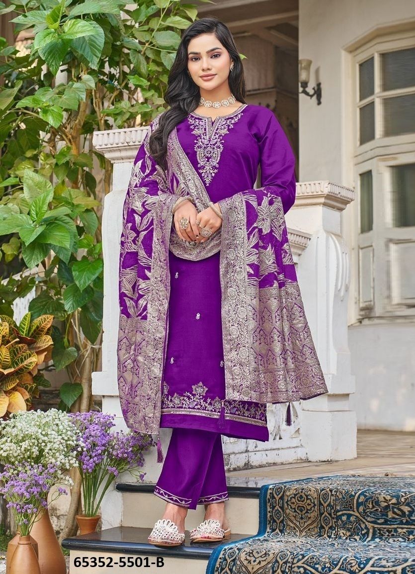 PADMINI - Catalog # 65352 (Set of 4 Readymade Salwar Suits) PADMINI - Catalog # 65352 (Set of 4 Readymade Salwar Suits)