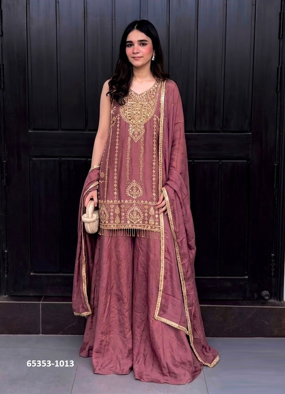 WEDDING COLLECTION - Catalog # 65353 (Set of 3 Readymade Salwar Suits) WEDDING COLLECTION - Catalog # 65353 (Set of 3 Readymade Salwar Suits)