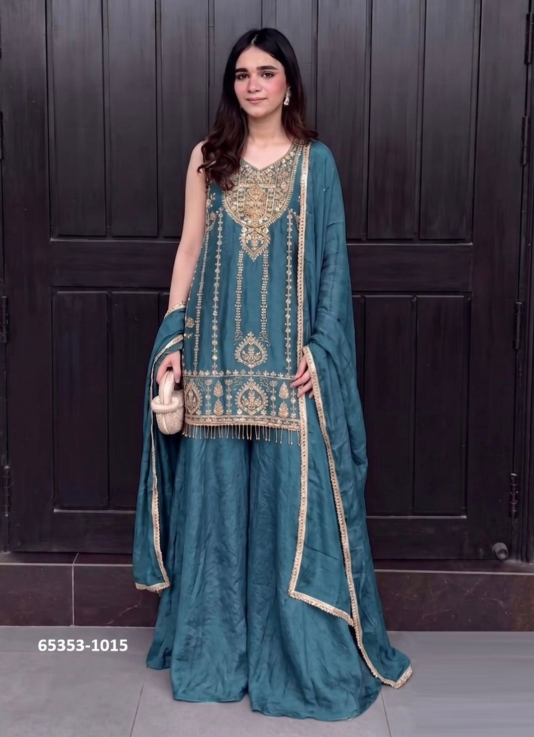 WEDDING COLLECTION - Catalog # 65353 (Set of 3 Readymade Salwar Suits) WEDDING COLLECTION - Catalog # 65353 (Set of 3 Readymade Salwar Suits)