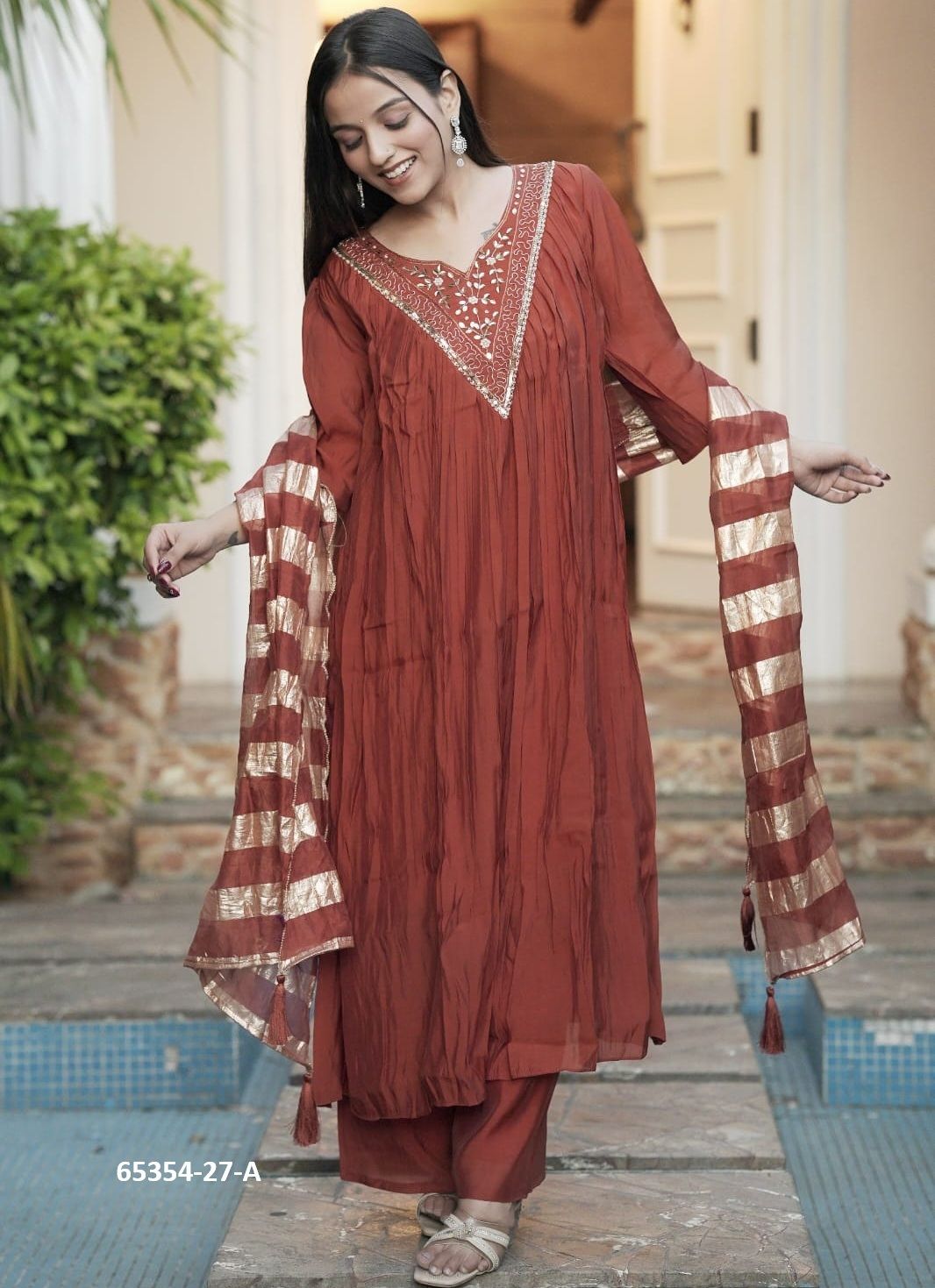 SERIES 27 - Catalog # 65354 (Set of 2 Readymade Salwar Suits) SERIES 27 - Catalog # 65354 (Set of 2 Readymade Salwar Suits)