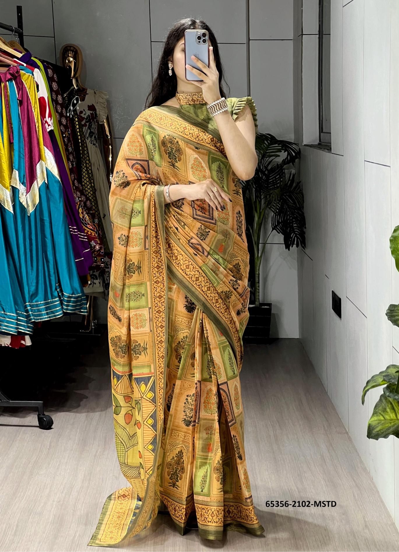 SERIES 2102 - Catalog # 65356 (Set of 4 Sarees) SERIES 2102 - Catalog # 65356 (Set of 4 Sarees)