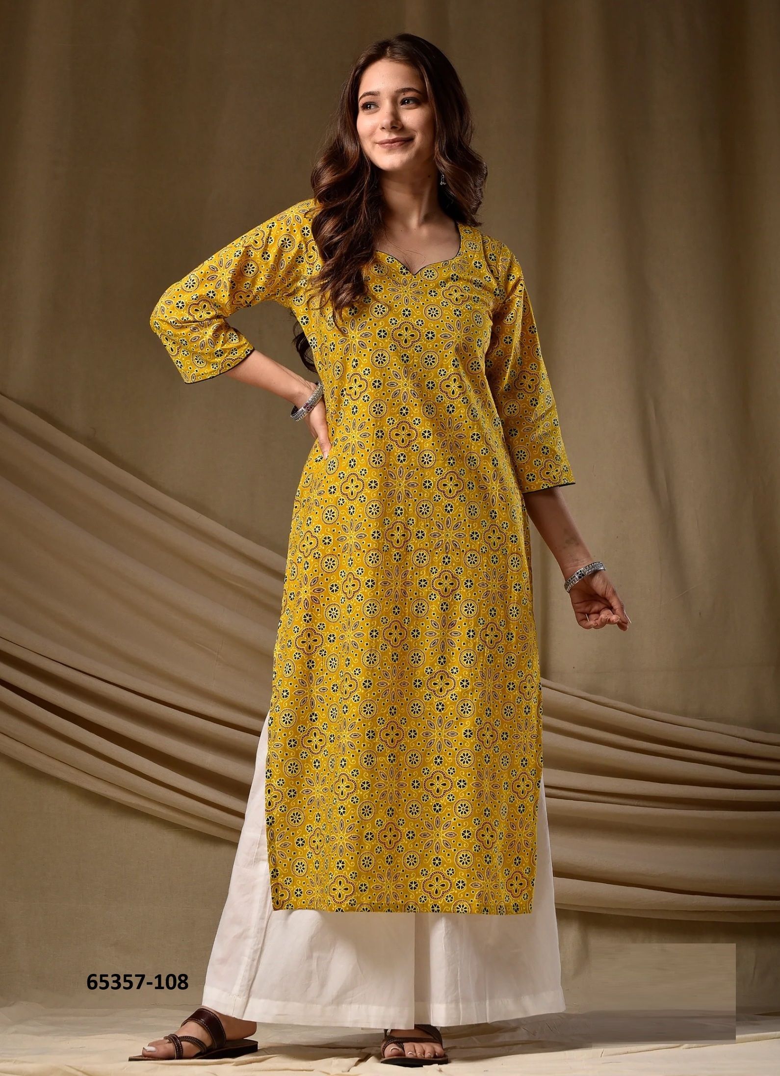 OFFICE WEAR 1 - Catalog # 65357 (Set of 9 Readymade Women's Kurtis / Tops) OFFICE WEAR 1 - Catalog # 65357 (Set of 9 Readymade Women's Kurtis / Tops)