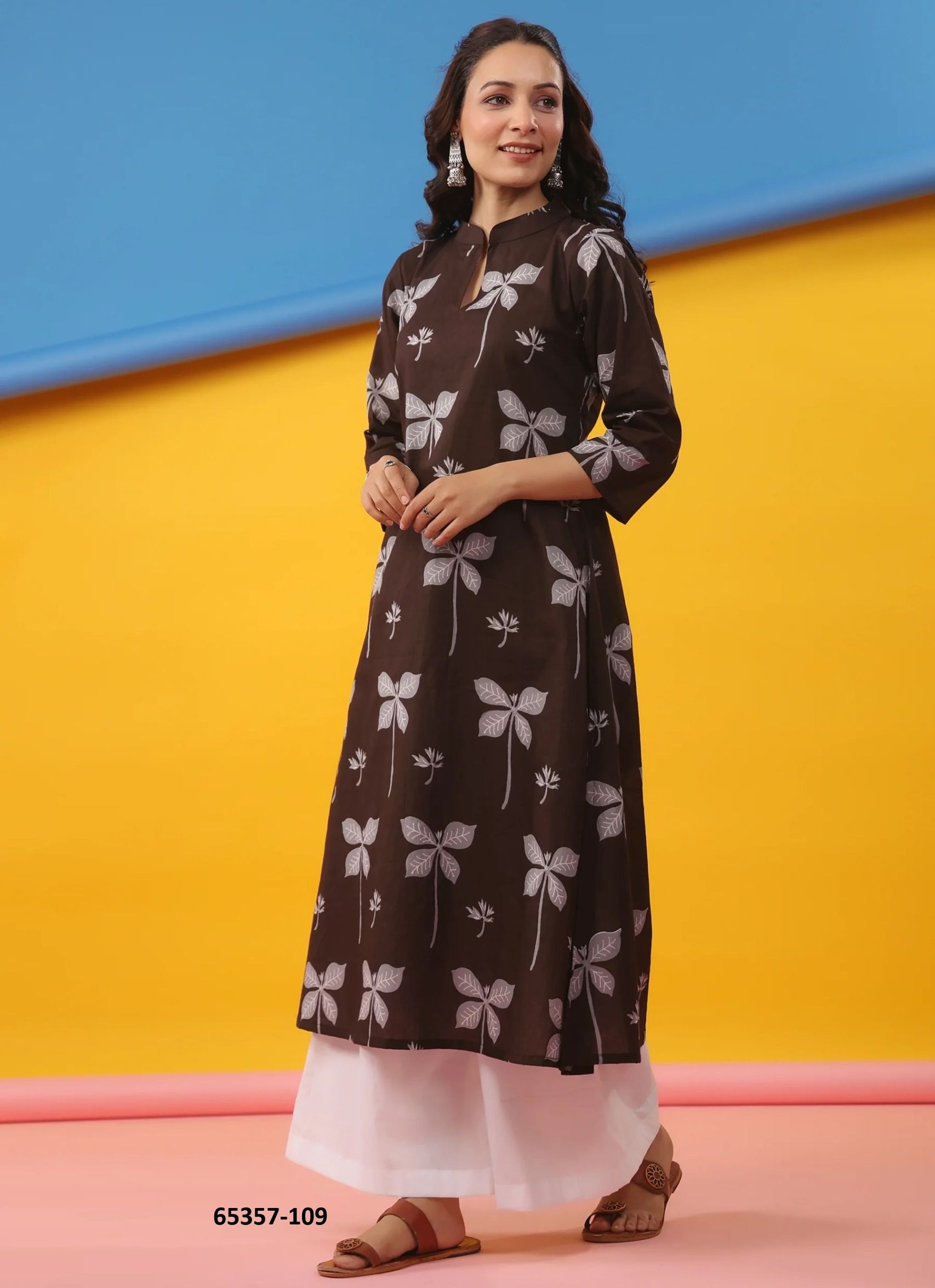 OFFICE WEAR 1 - Catalog # 65357 (Set of 9 Readymade Women's Kurtis / Tops) OFFICE WEAR 1 - Catalog # 65357 (Set of 9 Readymade Women's Kurtis / Tops)