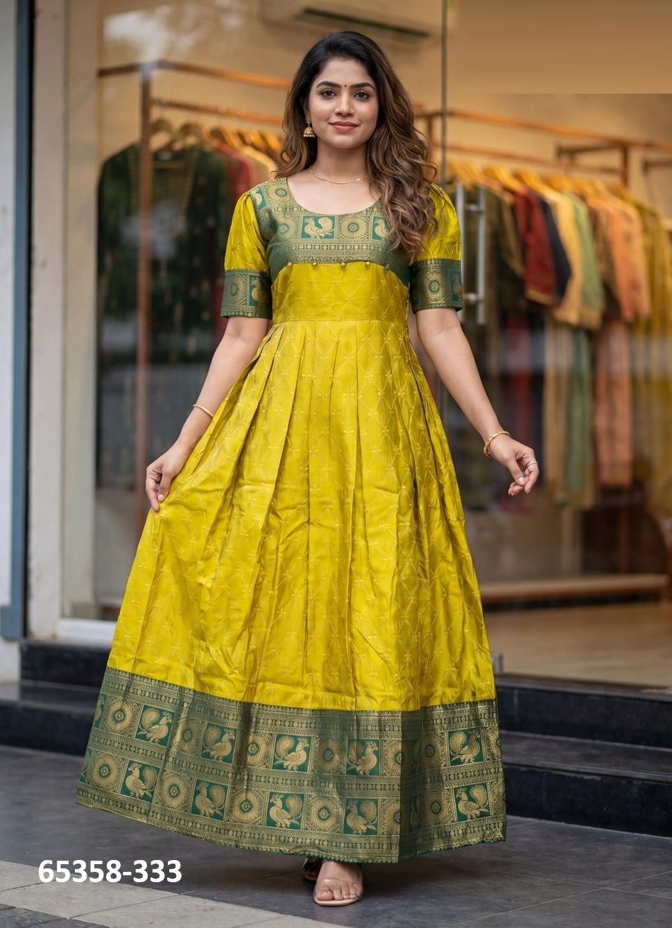 KALYANI - Catalog # 65358 (Set of 6 Readymade Women's Kurtis / Tops) KALYANI - Catalog # 65358 (Set of 6 Readymade Women's Kurtis / Tops)
