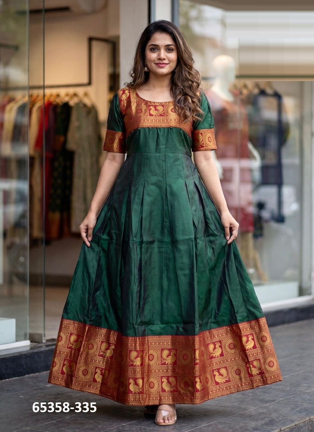 KALYANI - Catalog # 65358 (Set of 6 Readymade Women's Kurtis / Tops) KALYANI - Catalog # 65358 (Set of 6 Readymade Women's Kurtis / Tops)
